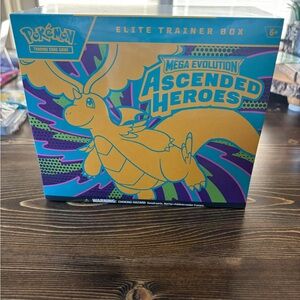 Pokémon Elite Trainer Box - Ascended Heroes NEW AND SEALED